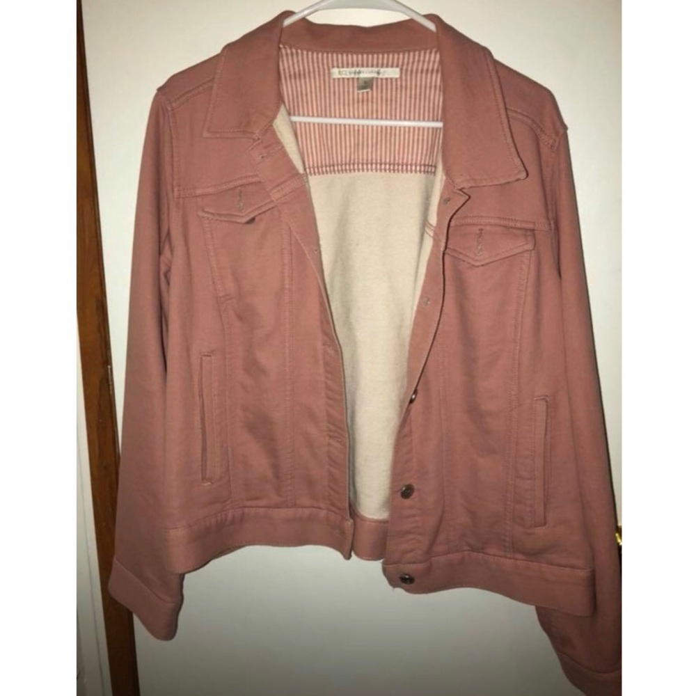 Salmon Denim Jacket